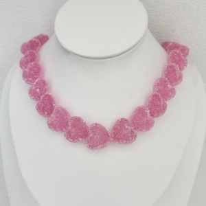 Y2K Pink <strong>Gummy</strong> <strong>Bear</strong> Pendant <strong>Necklace</strong> Set Sugar Heart Beaded Layered Statement <strong>Necklaces</strong> Cute Kawaii Jewelry for Women Teen Girls - Product Image 3