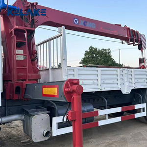 Grúa telescópica montada en camión en venta, camión de carga Sinotruck Howo 8*2 con grúa - Product Image 6