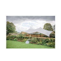 Nouvelle Tente Événementielle de Luxe Extérieure Grande Taille Style Bédouin 2024, Imperméable, Extensible, 14m x 10m, Quatre Saisons, Résistante aux UV et Ignifuge