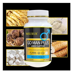 Healthy Go Men Plus Suppléments à base de plantes Comprimés de soutien de la libido naturelle avec Shilajit Maca Ginseng pour - Product Image 3