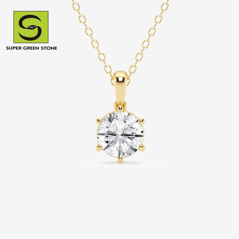 Supergs SGSN004 Cross Cuban Link 10k 14k Tennis Chain Plated Heart Necklace Gold Silver CLASSIC Diamond Pendant Necklaces IGI