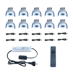 Décoration de jardin Mini <span class=keywords><strong>Led</strong></span> <span class=keywords><strong>12V</strong></span> 3W <span class=keywords><strong>Spot</strong></span> encastré <span class=keywords><strong>extérieur</strong></span> pour Terace Roof Winter 10led One Set for Veranda - Product Image 3