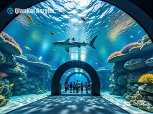 Moderne Oceanarium <span class=keywords><strong>Aquarium</strong></span> Project Fabriek Directe Verkoop Bouw Van Onderwater Paradijs Park Met Acryl Tunnel Ontwerp - Product Image 2