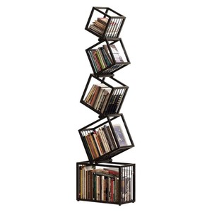 Creative Corner Bookshelf Floor Standing Multi Layer Display Shelf Space Saving Bookcase - Product Image 5