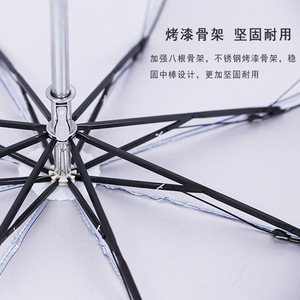 Deco Umbrella Wine Bottle Shape <b>Folding</b> Aluminum Alloy Manual Craft Umbrella Promotional Activities Silk <b>Screen</b> Printing - Product Image 4