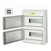 MOREDAY extérieur utilisant IP 65 étanche 3 phases mcb boîte panneau de commande électrique 24 voies boîte de distribution usage domestique