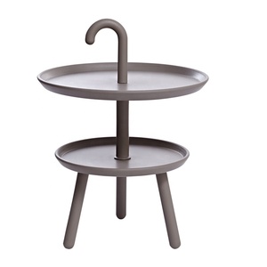 DHf thiết kế ban đầu chất lượng tốt bàn trà hai lớp Bàn cà phê bảng bên - Product Image 2