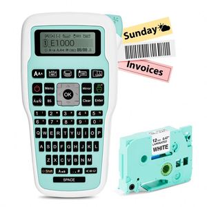 Imprimante d'étiquettes industrielle E1000 Pro Imprimante portable Fabricant de câbles portables Compatible avec la machine à étiquettes <span class=keywords><strong>Brother</strong></span> <span class=keywords><strong>P</strong></span>-<span class=keywords><strong>touch</strong></span> - Product Image 1