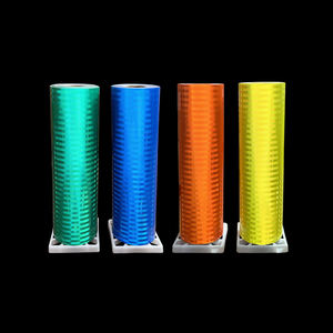 DINGFEI mikro prizmatik yansıtıcı malzeme yansıtıcı kaplama yol işareti - Product Image 1