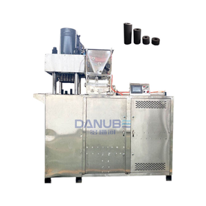 Coconut Shell Round Charcoal Briquette Maker <b>Large</b>-Scale Briquetting Press Charcoal Manufacturing Machine - Product Image 1