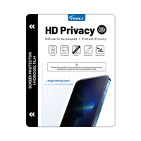 Film de protection d'écran anti-espion en TPU transparent HD personnalisé avec logo, taille universelle, film hydrogel pour votre boutique de téléphonie mobile