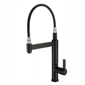 Spray kitchen sink faucet tap magnetic black kitchen tap brass black kitchen faucets