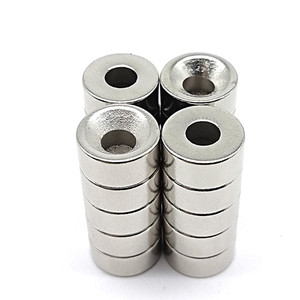 Mạnh Mẽ N35 N52 Neodymium NdFeB Chìm Nam Châm Lỗ Trái Đất Hiếm Đĩa Vĩnh Viễn Vòng Tròn Vuông Nam Châm Mỏng - Product Image 1