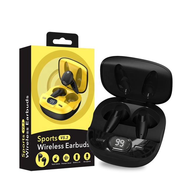 Stereo Sound In-ear Earbuds Sport Headset Support Touch Function Wireless Headphones Tws True Wireless Earphone for Cellphone