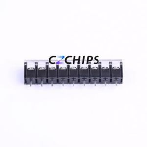 KF58C-10.0-9P Barrier Terminal Block Through hole Component (THT),P=10mm Connector With Cover Plate 10mm 1x9P Straight Pin - Product Image 2