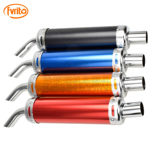 Pot d'échappement de moto Fvrit 28 mm simple pour Apollo Motocross 110-125cc Honda - Product Image 3