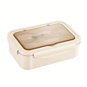 Cajas Bento para Adultos al por Mayor de Fábrica, Recipientes Apilables de Plástico para Microondas, Herméticos, para Guardar Alimentos, Lonchera para la Oficina - Product Image 1