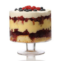 Grand saladier en verre à large ouverture avec support sur pied pour la cuisine, les fêtes, les desserts, les fruits et les salades