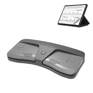 Pedal Electrónico para Pasar Páginas Automáticamente, para <span class=keywords><strong>Partituras</strong></span> de Guitarra y <span class=keywords><strong>Piano</strong></span>, con Visualización de la Partitura - Product Image 1