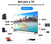 40 50 60 100 pulgadas Fabricante 100 pulgadas Led Televisión Smart TV con Android Pantalla plana IPTV para hoteles