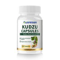 Ausreson OEM ODM Capsules d'extrait de racine de Kudzu Marque Privée Pueraria Lobata Complément Alimentaire Herbal Vente en Gros Capsules de Kudzu
