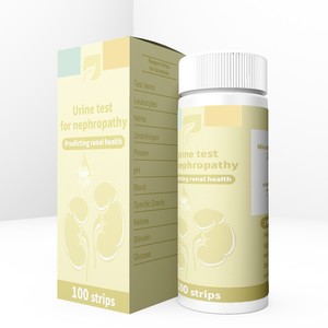 Tiras Reactivas de Orina para <span class=keywords><strong>la</strong></span> Relación Creatinina a Microalbumina (ACR) para Análisis de Orina en Casa, para <span class=keywords><strong>la</strong></span> Detección de Enfermedades Renales - Product Image 4