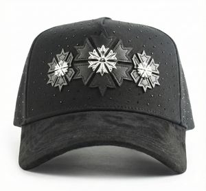 Nouvelles casquettes de baseball brodées X Willito à 5 panneaux et visière incurvée, style vintage Heartbreaker Originals Beard Hats - Product Image 4