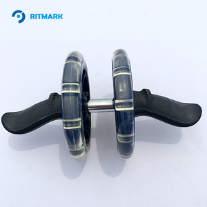 Fitness Workout Push up Ejercicio abdominal <span class=keywords><strong>AB</strong></span> Power Roller Abs Wheel - Product Image 4