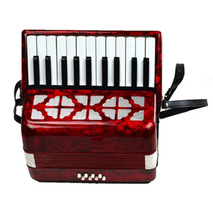 Accordéon de style <span class=keywords><strong>clavier</strong></span> pour étudiants, niveau débutant, 22 touches, <span class=keywords><strong>8</strong></span> basses, vente en gros - Product Image 2
