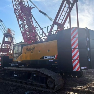 Sử Dụng 2022 <span class=keywords><strong>Sany</strong></span> SCC1000A-6 Cần Cẩu Bánh Xích 100ton Tai Nạn Miễn Phí Tự Tải Đối Trọng Tuabin Gió Nặng Nâng Máy Móc - Product Image 5