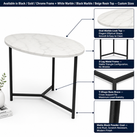 Table d'appoint ronde moderne avec cadre en métal doré et plateau en bois, marbre, bambou ou résine, table basse pour salon, OEM ODM