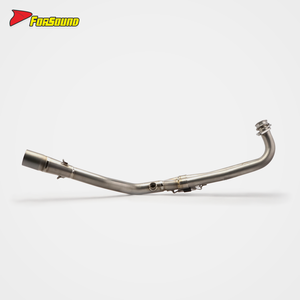 Nuevo Escape FORSOUND para Yamaha TMAX 560, Maxi-Scooter de Dos Cilindros, Sección Delantera-Media de Titanio, Instalación Directa con Tornillos - Product Image 2