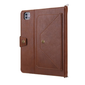 PU cuir <span class=keywords><strong>luxe</strong></span> enveloppe forme croix corps tablette sac bandoulière fermeture éclair porte-carte étui de protection pour <span class=keywords><strong>iPad</strong></span> 10 2022 Pro 11 - Product Image 5