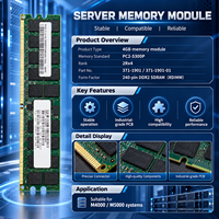 Mémoire serveur Sun 4 Go DDR2 371-1901/371-1901-01 2RX4 PC2-5300P pour M4000/M5000, origine Chine