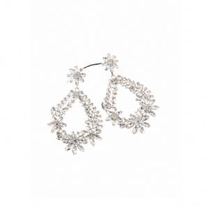 Luxury Buling Micro Paved Cubic Zircon Drop <b>Earrings</b> Exquisite Geometric Classic Style Bridal Wedding Jewelry for Women - Product Image 1