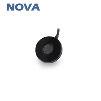 NOVA External Mount Ultrasonic Oil Level Sensor 2m Range Tank Truck Drill-Free Installation Stable Signal