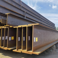 Poutre en H en acier au carbone Q235 pour la construction de structures, découpe sur mesure, fournie directement par l'usine