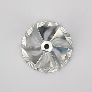 CRAFT Turbo Parts JHJ RHF5 Billet Turbo Compresseur <span class=keywords><strong>Roue</strong></span> IS38 Fit pour VW <span class=keywords><strong>Golf</strong></span> <span class=keywords><strong>7</strong></span> GTI R GTI 2.0 T EA888 Turbocompresseur Pièces <span class=keywords><strong>De</strong></span> Rechange - Product Image 3