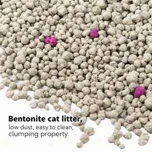 BENJIE Sable pour chat naturel à base d'argile minérale, hautement absorbant, faible teneur en poussière, agglomération rapide, jetable dans les toilettes, personnalisable sous marque privée - Product Image 2