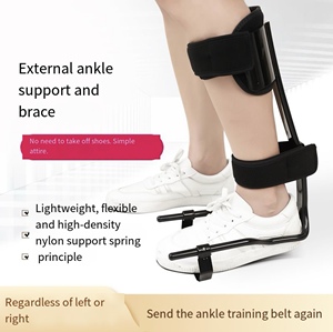 Dispositivo Ortopédico de Rehabilitación de Piernas, para Hemiplejia por Accidente Cerebrovascular, Inversión y Eversión de Tobillo, Corrector de Caída del Pie, Bastón - Product Image 2
