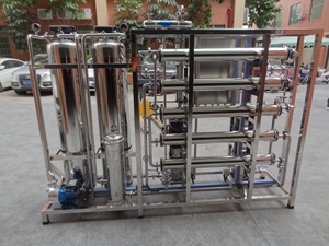 CE/ISO onaylı alysis/h SS-304 diyaliz için iki aşamalı ters Osmosis su filtresi arıtma sistemleri saf su makinesi - Product Image 4