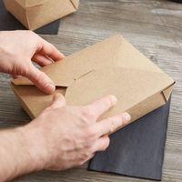 Usine de gros personnalisé emballage en papier de qualité alimentaire boîte de poulet frit français