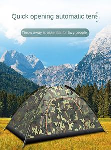1-2 personas cúpula portátil impermeable Camo uso Personal Camo patrones senderismo a prueba de viento automático Pop-up Park tienda de campaña - Product Image 5