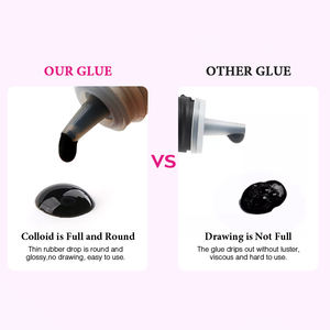 Colle pour extensions de cils, colle forte pour extensions de cils semi-permanentes, séchage rapide, colle puissante pour extensions de cils - Product Image 2