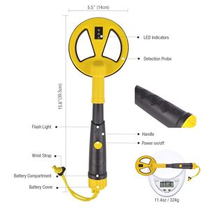 Detector de Metales Portátil Profesional bibo MD-780, Resistente al Agua IP68, 30M, para Búsqueda de Tesoros, Uso Industrial - Product Image 3