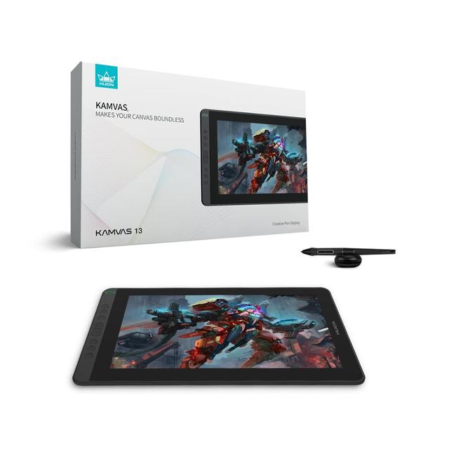 HUION  Kamvas 13 Battery-Free Laptop Connect Interactive Tablet Monitor Graphic Tablet