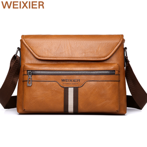 <span class=keywords><strong>Weixier</strong></span> người đàn ông của PU Vai Túi với Webbing Dây đeo thiết kế-multi-túi dây kéo đóng cửa Nắp phong cách - Product Image 1