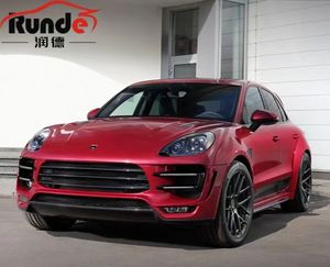 Runde para <span class=keywords><strong>Porsche</strong></span> <span class=keywords><strong>MACAN</strong></span> modificar estilo Topcar Kit de carrocería labio delantero difusor trasero falda lateral ala trasera rueda ceja guardabarros Tuyere - Product Image 1