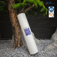 Cartouche filtrante à sédiments en PP de 20*4,5 pouces 5 µm certifiée NSF pour système de filtration d'eau domestique Big Blue à 1/2/3 étapes