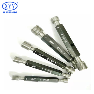 Herramienta de inserción de hilo de alambre de aleación de titanio, calibres de enchufe de rosca métrica interna, sujetadores de acero, herramienta de detección de parada de paso Natural - Product Image 6